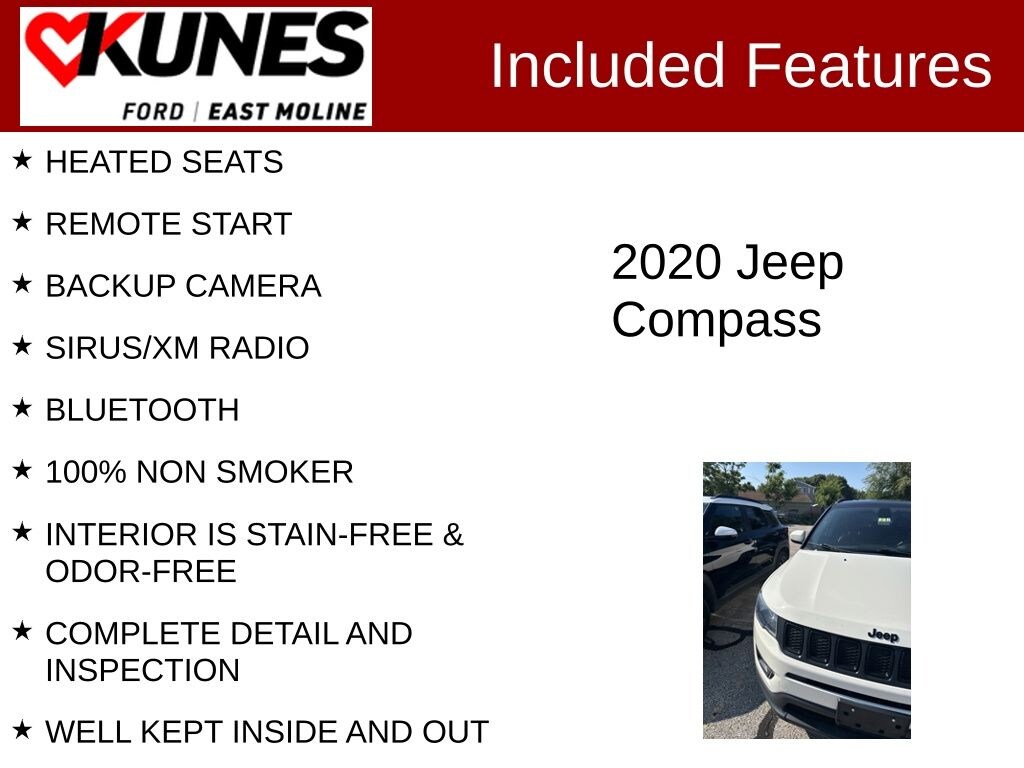 Used 2020 Jeep Compass Latitude SUV