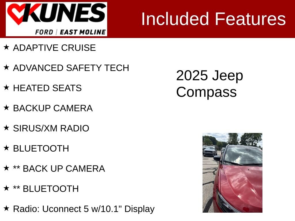 Used 2025 Jeep Compass Limited SUV