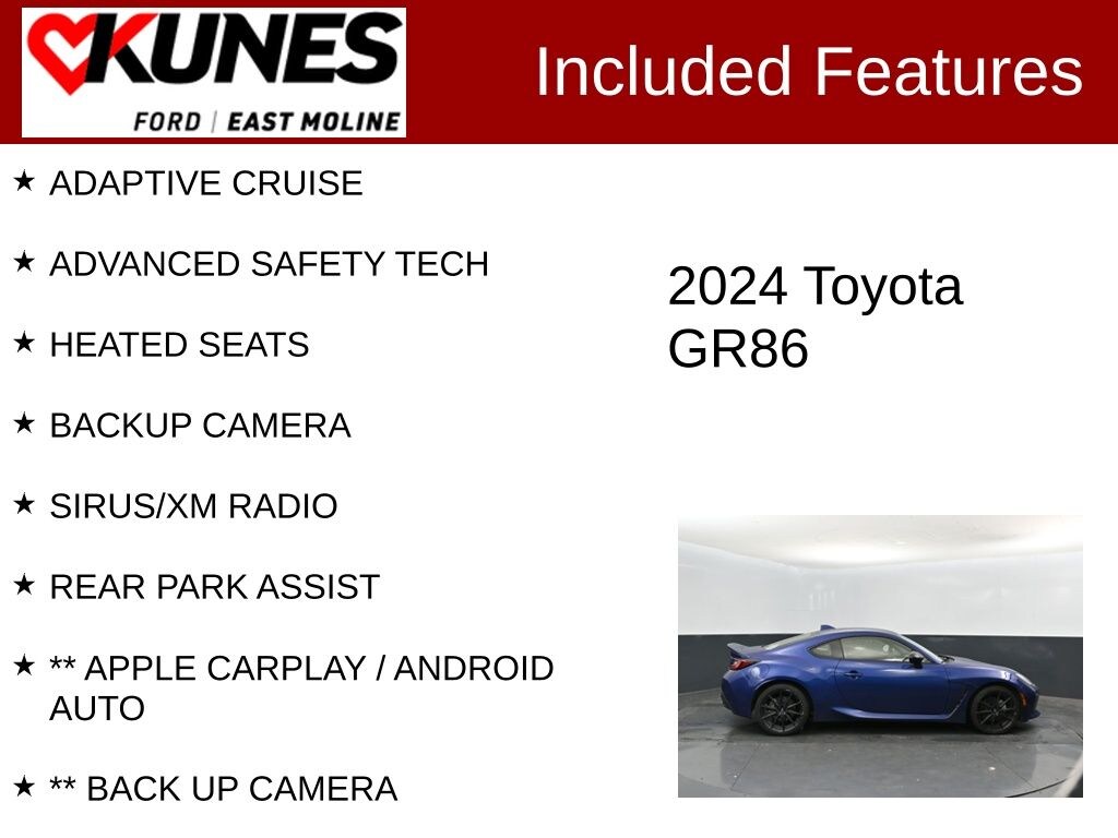 Used 2024 Toyota GR86 Premium Coupe