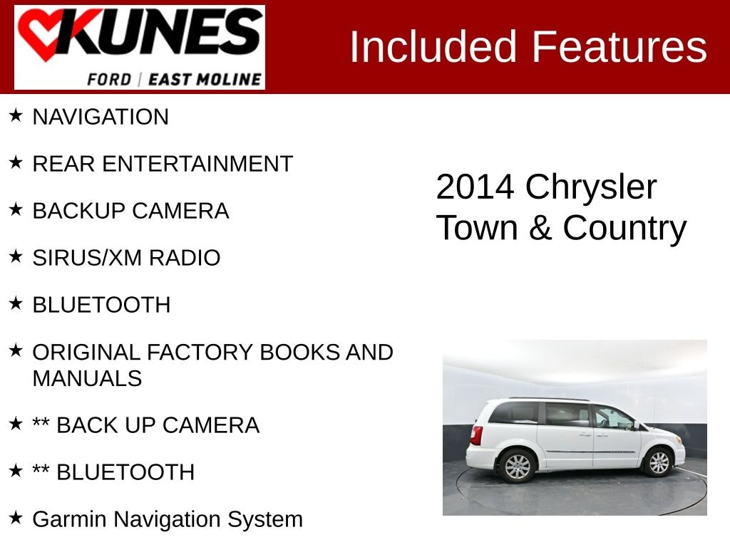 Used 2014 Chrysler Town & Country Touring Van
