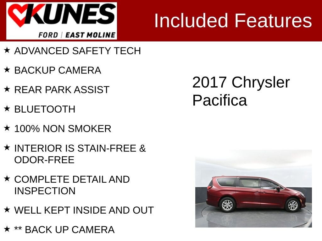 Used 2017 Chrysler Pacifica LX Van