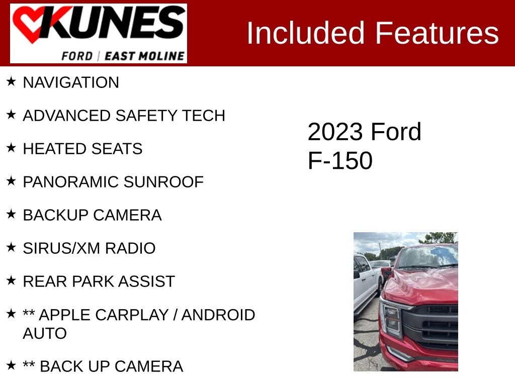 Used 2023 Ford F-150 Truck SuperCrew Cab