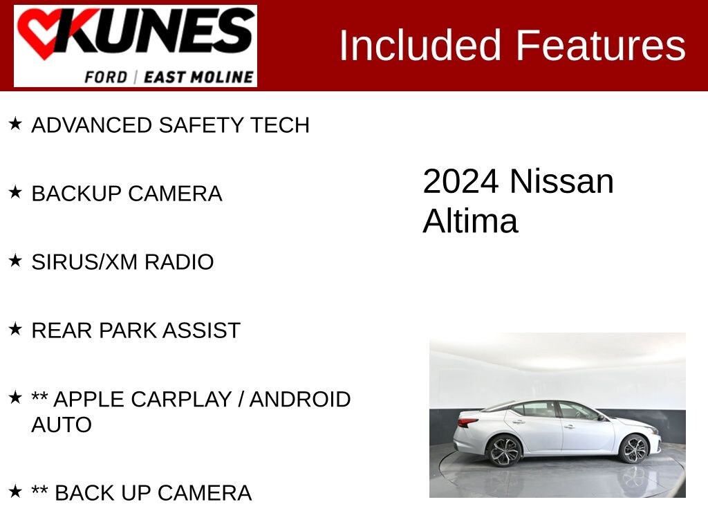 Used 2024 Nissan Altima 2.5 SR Sedan