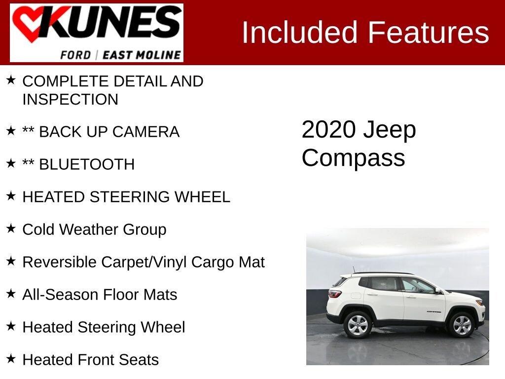 Used 2020 Jeep Compass Latitude SUV