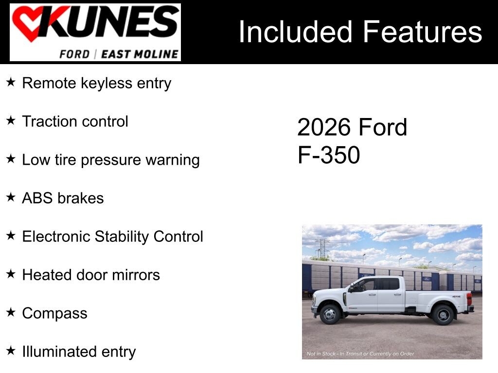 New 2026 Ford Super Duty F-350® Lariat® TRUCK