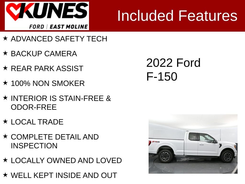 Used 2022 Ford F-150 XLT Truck SuperCab