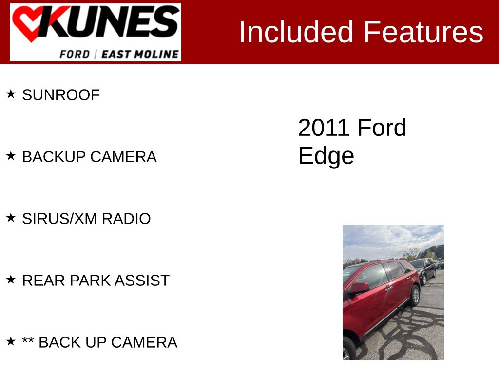 Used 2011 Ford Edge SEL SUV