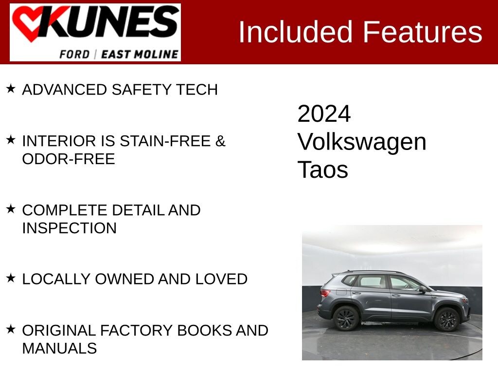 Used 2024 Volkswagen Taos 1.5T S SUV