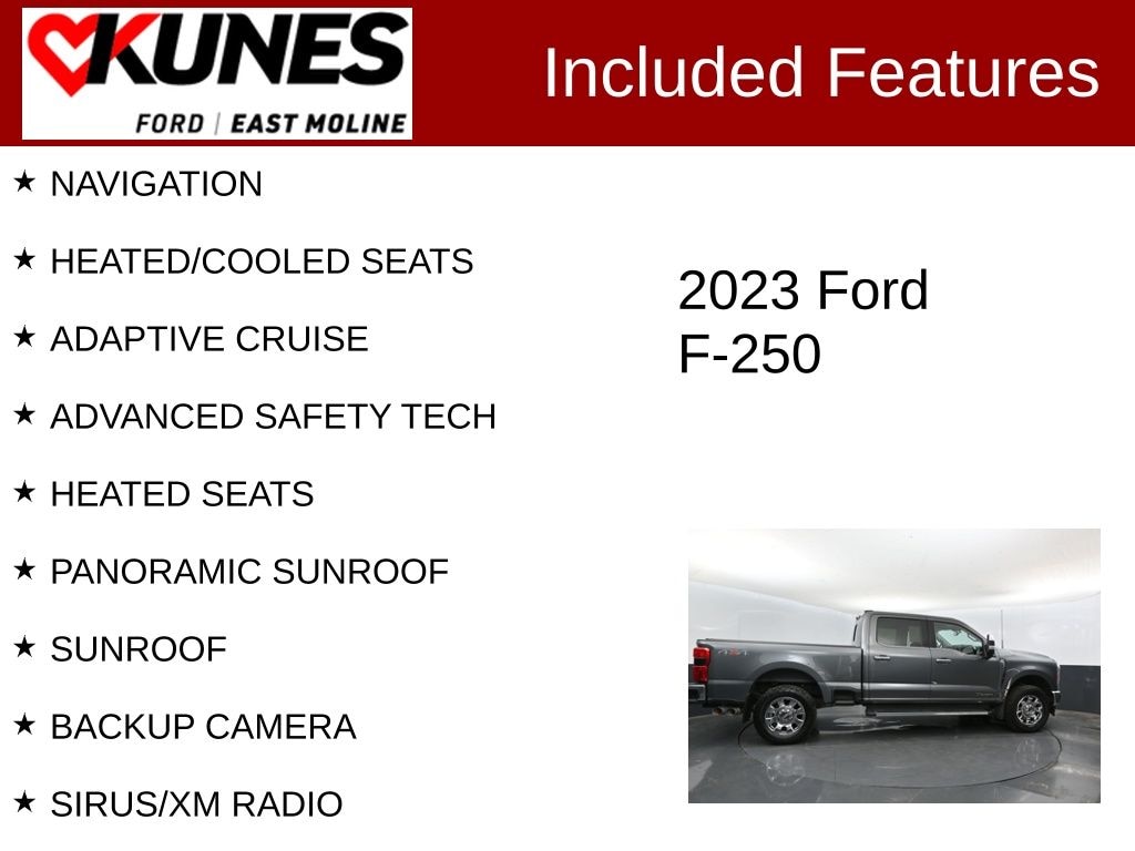Used 2023 Ford F-250 Lariat Truck Crew Cab