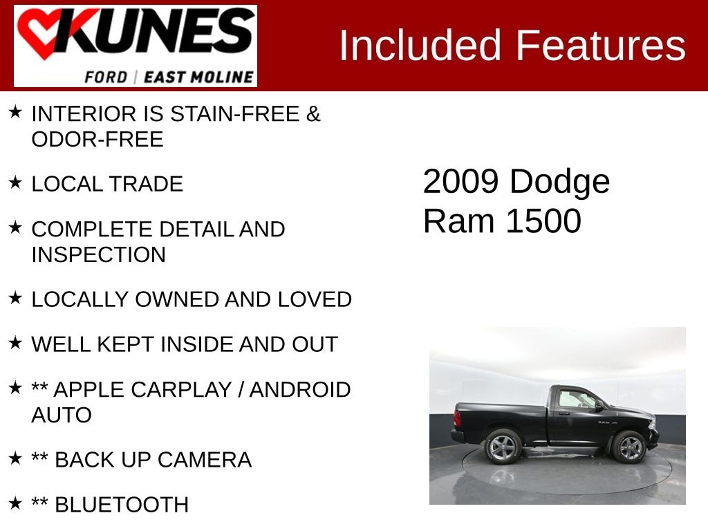 Used 2009 Dodge Ram 1500 Sport Truck Regular Cab