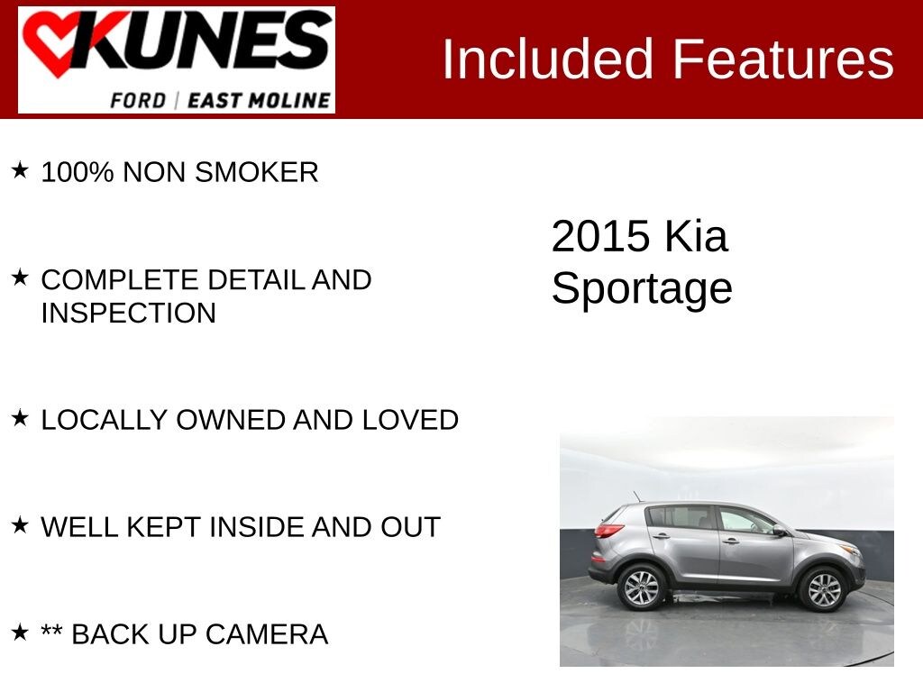 Used 2015 Kia Sportage LX SUV