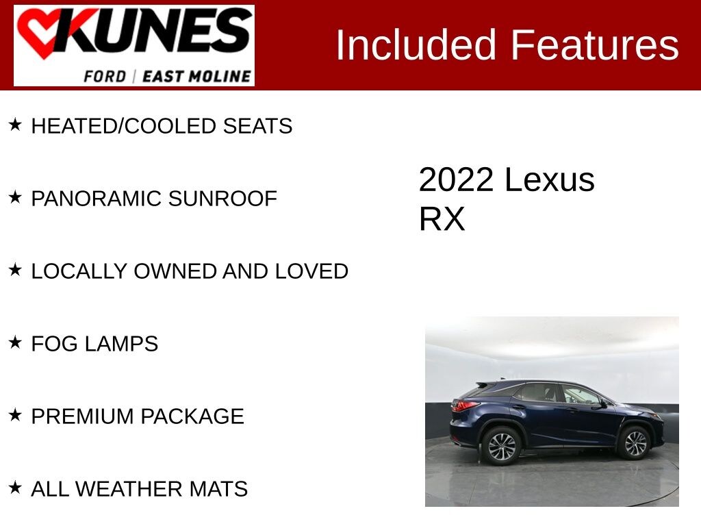 Used 2022 Lexus RX 350 350 SUV