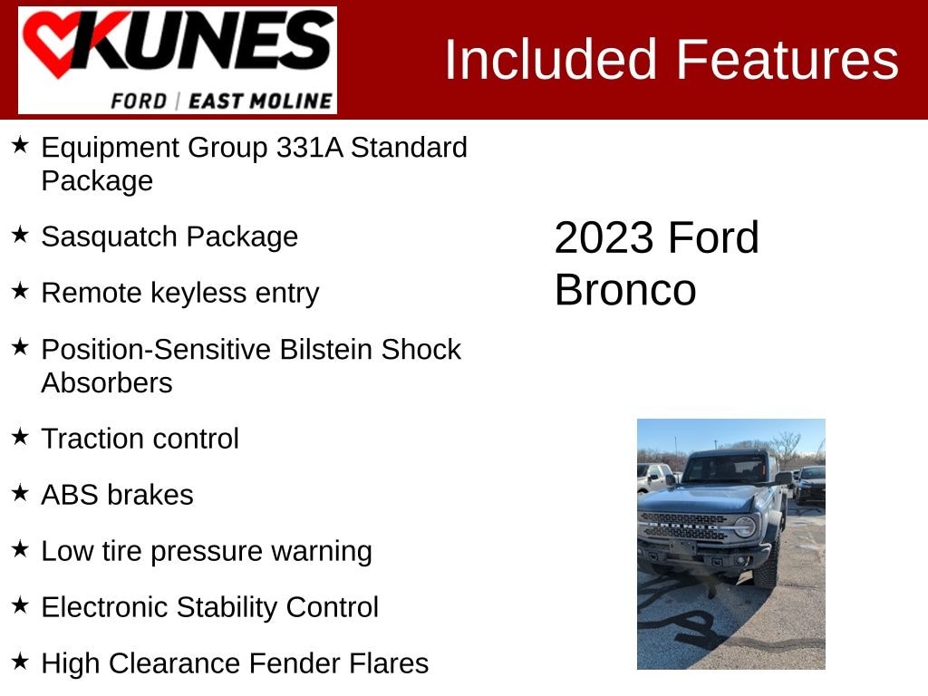 Used 2023 Ford Bronco Badlands SUV