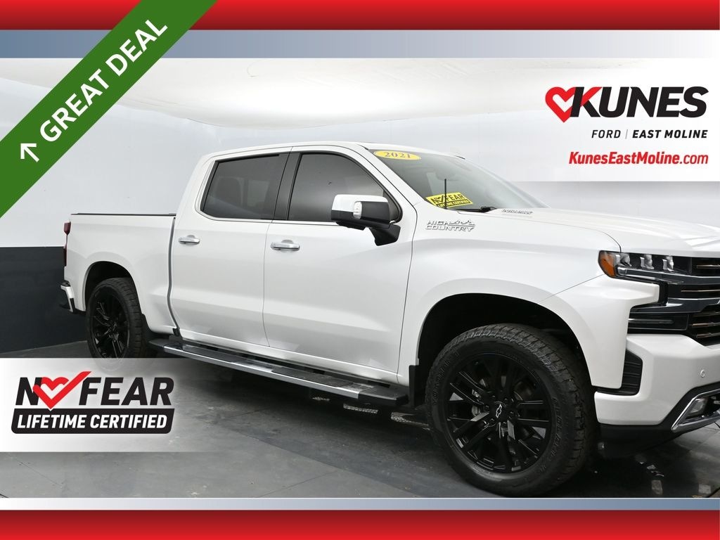 Used 2021 Chevrolet Silverado 1500 High Country Truck Crew Cab