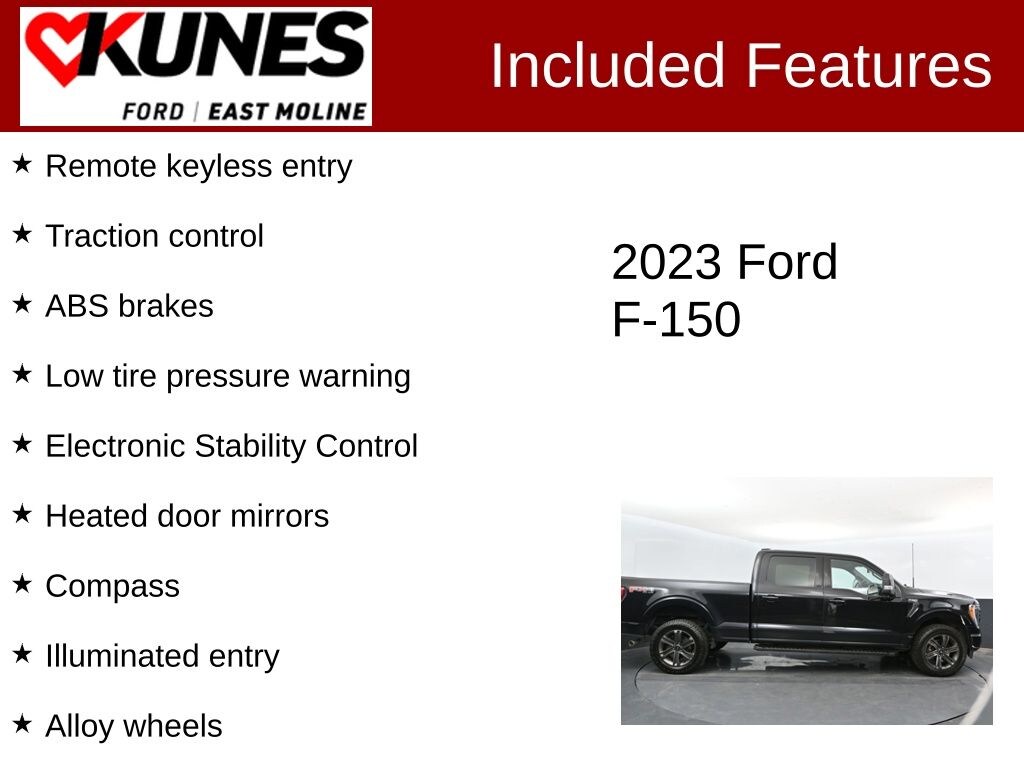 Used 2023 Ford F-150 XLT Truck SuperCrew Cab