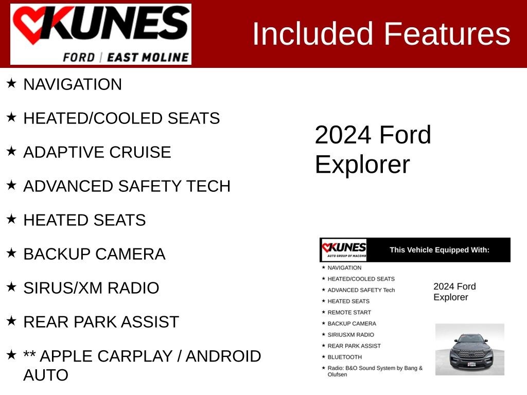 Used 2024 Ford Explorer Limited SUV