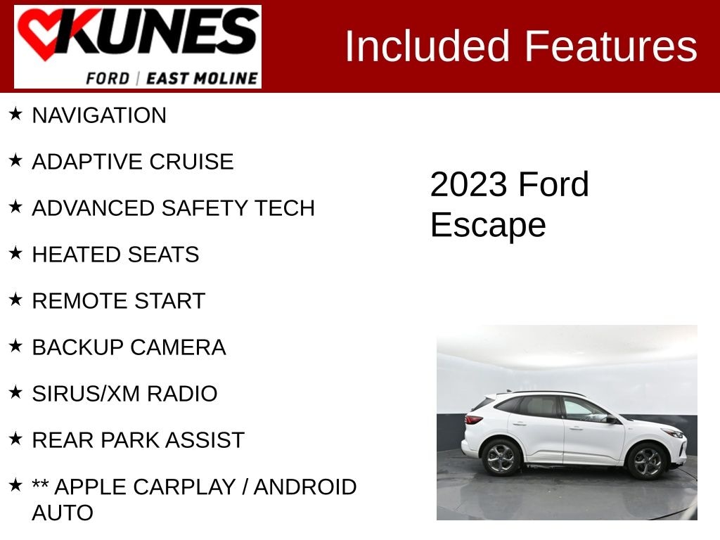 Used 2023 Ford Escape ST-Line SUV