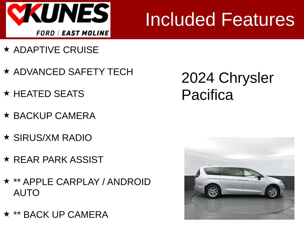 Used 2024 Chrysler Pacifica Touring L Van Passenger Van