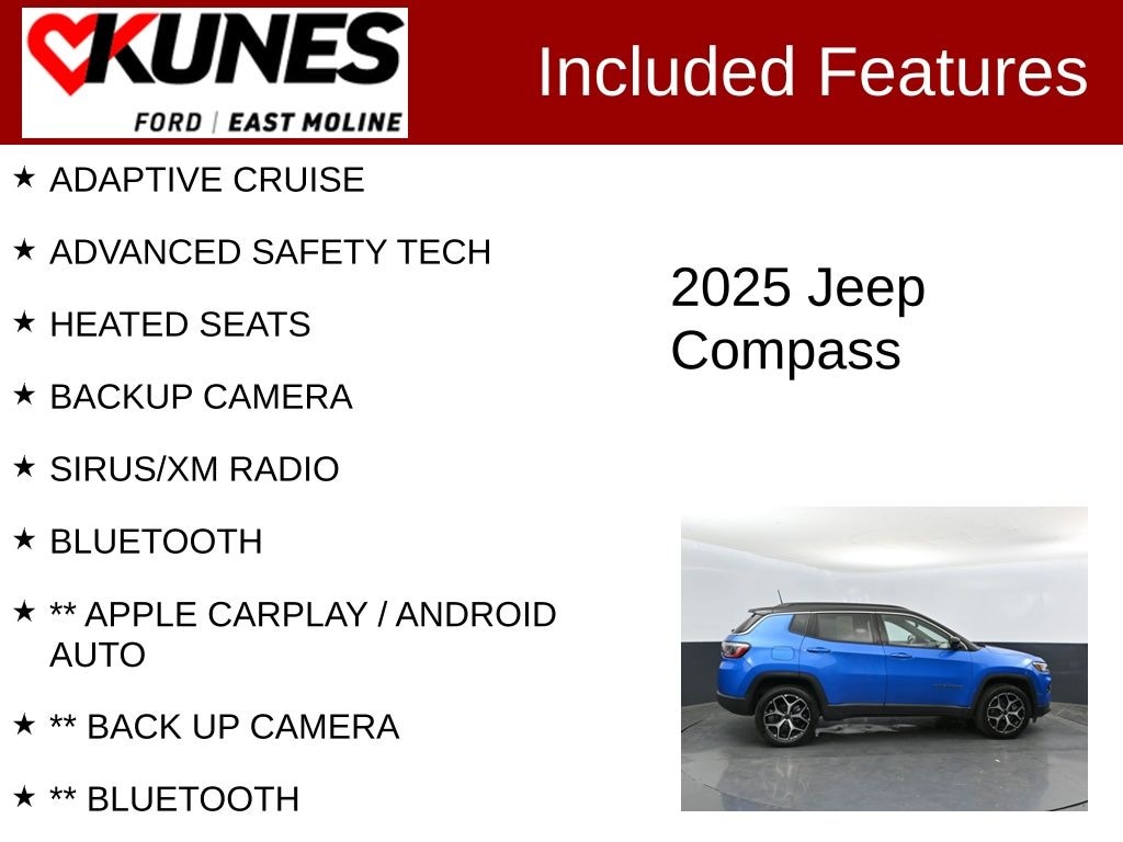 Used 2025 Jeep Compass Limited SUV