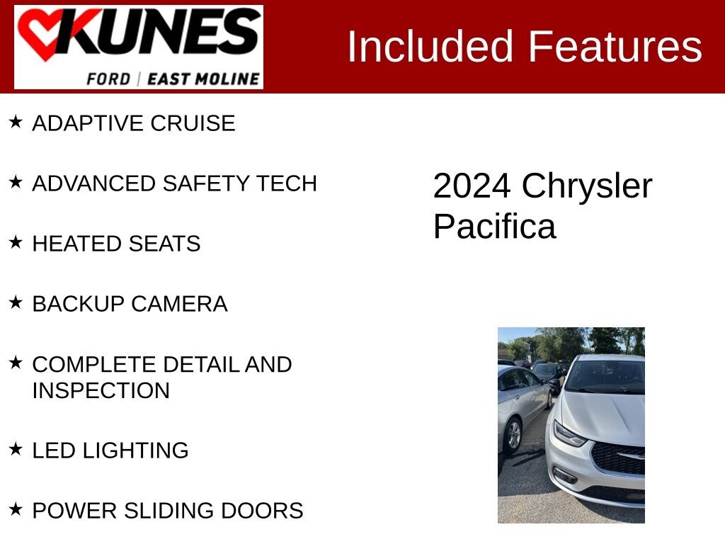 Used 2024 Chrysler Pacifica Touring L Van Passenger Van
