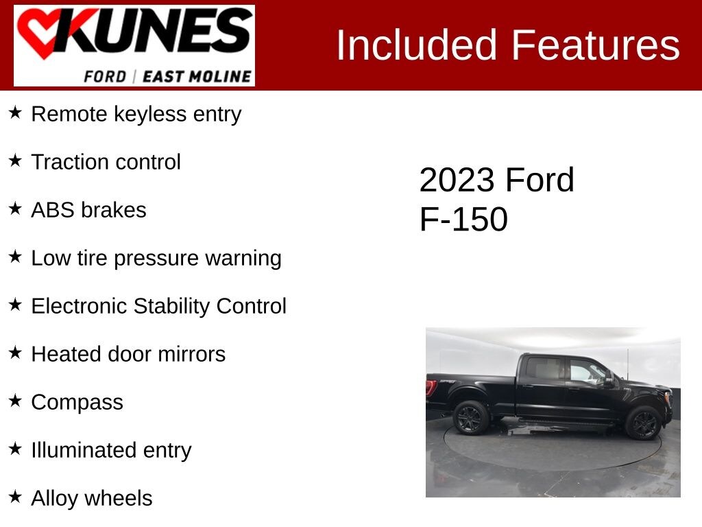 Used 2023 Ford F-150 XLT Truck SuperCrew Cab