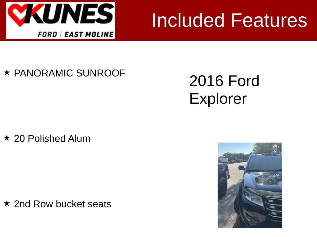 Used 2016 Ford Explorer Limited SUV