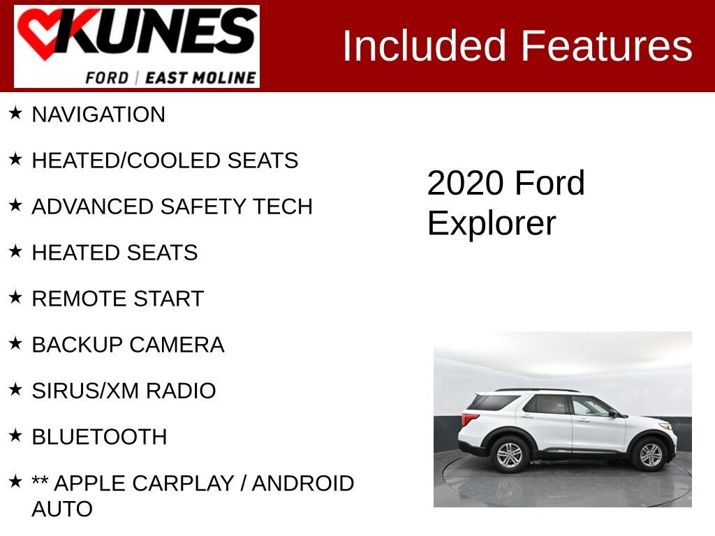 Used 2020 Ford Explorer XLT SUV