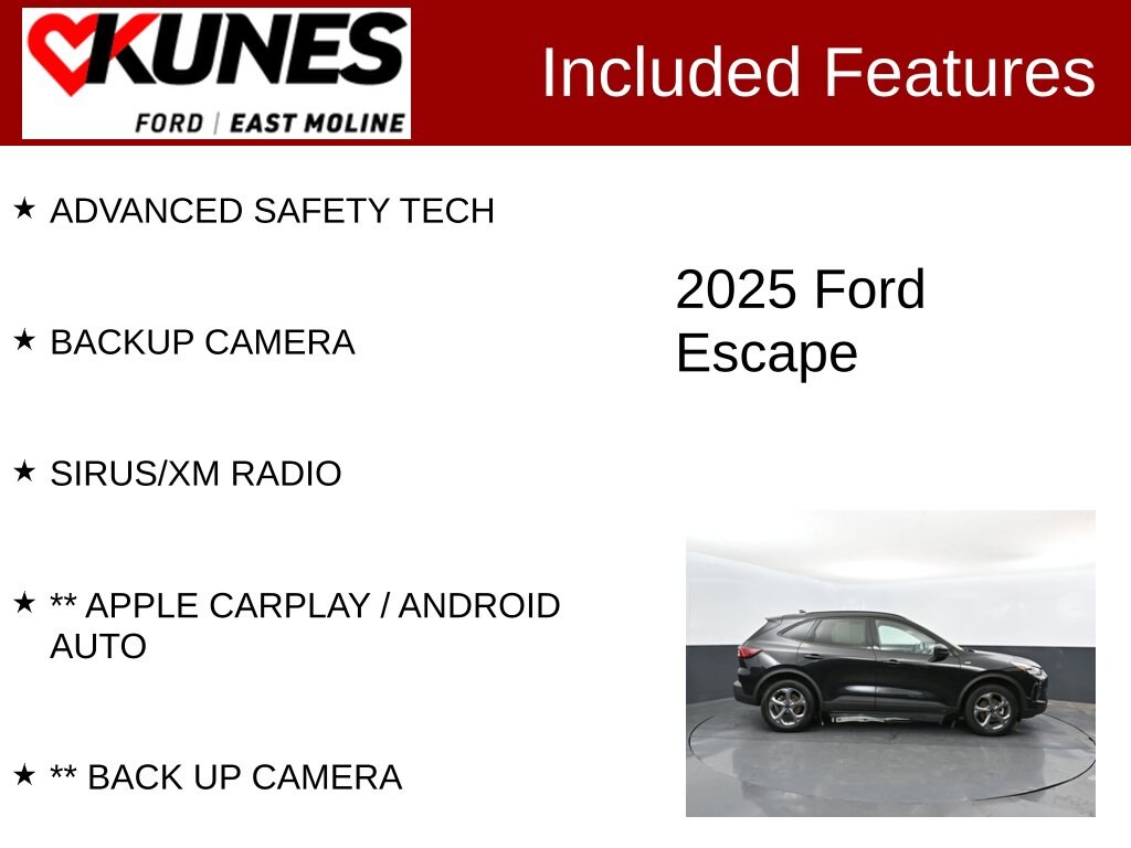 Used 2025 Ford Escape ST-Line SUV