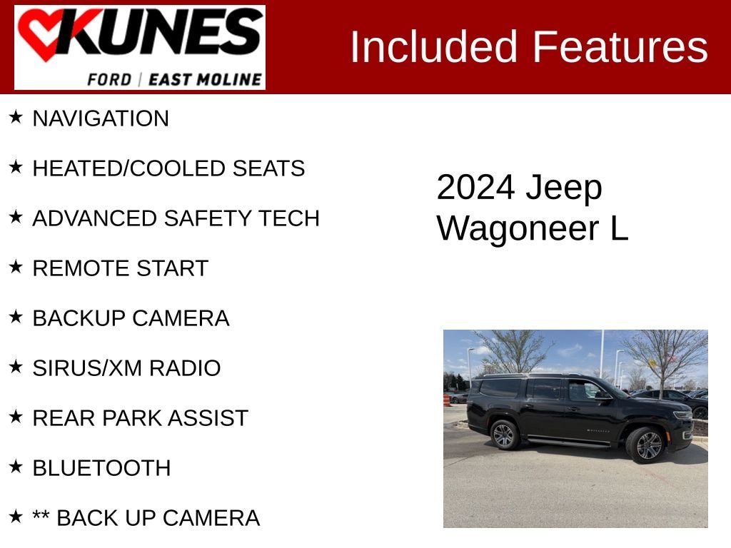 Used 2024 Jeep Wagoneer L Series II SUV