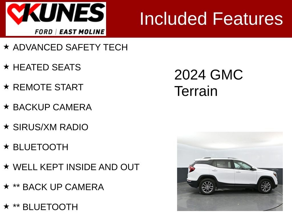 Used 2024 GMC Terrain SLT SUV