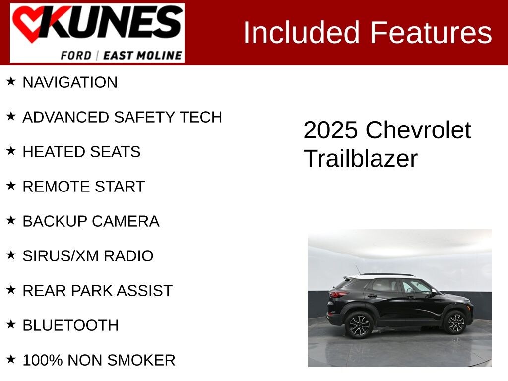 Used 2025 Chevrolet Trailblazer Activ SUV