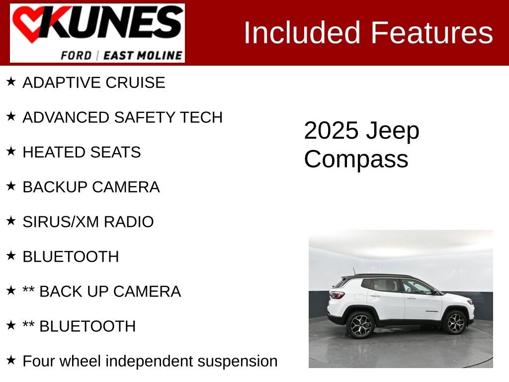 Used 2025 Jeep Compass Limited SUV