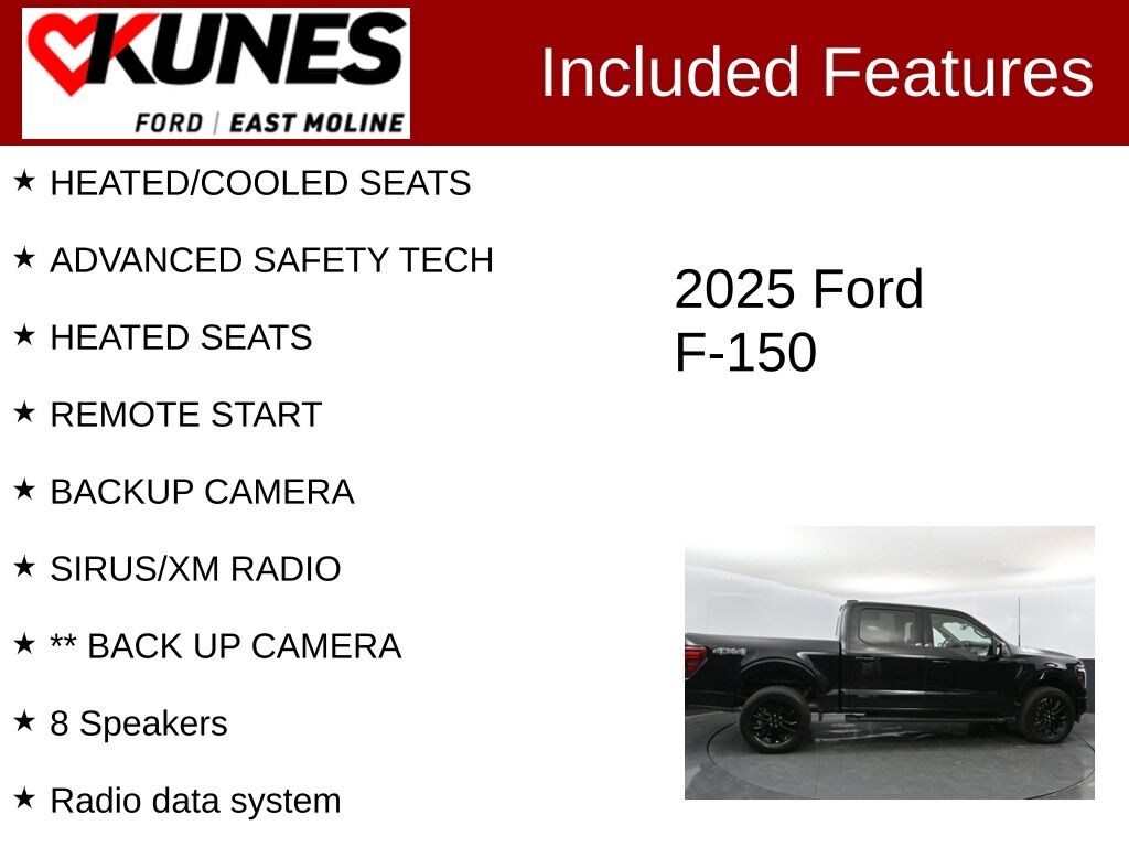 Used 2025 Ford F-150 Lariat Truck SuperCrew Cab