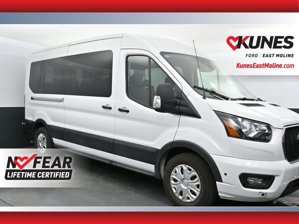 Used 2024 Ford Transit-350 Passenger XLT Wagon Medium Roof Van