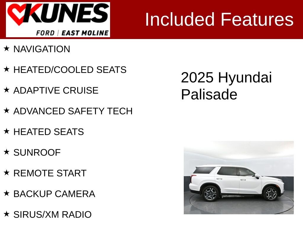 Used 2025 Hyundai Palisade SEL Premium 7 Passenger SUV