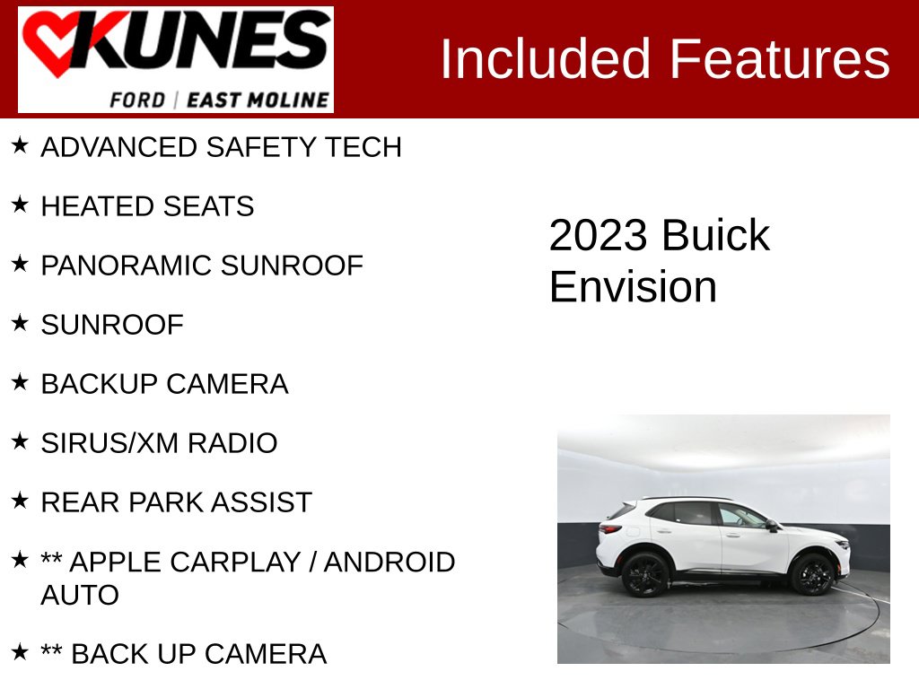 Used 2023 Buick Envision Essence SUV