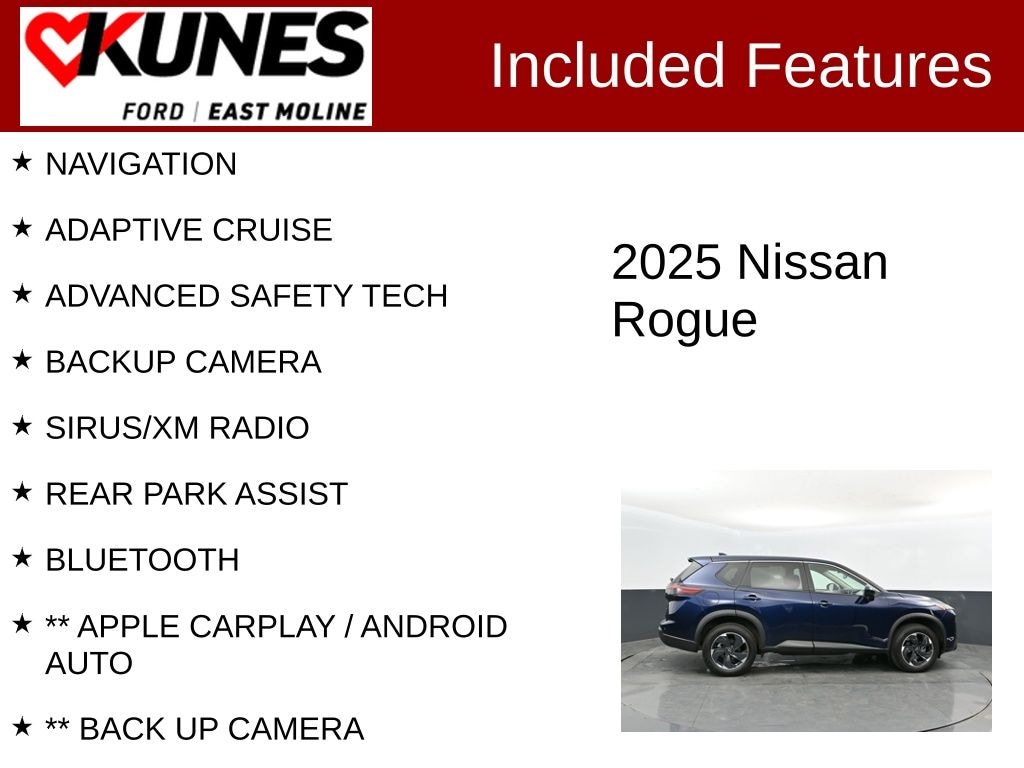 Used 2025 Nissan Rogue SV SUV