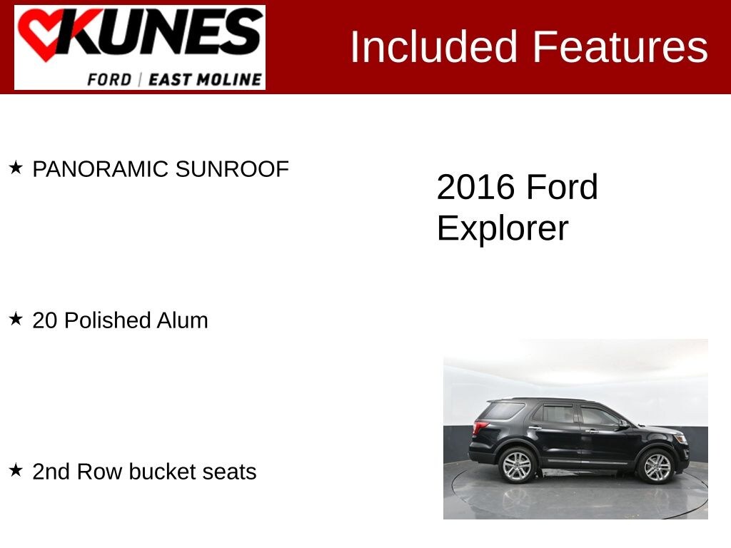 Used 2016 Ford Explorer Limited SUV