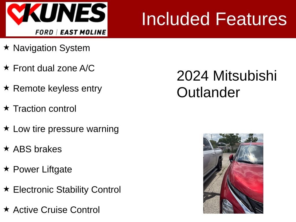 Used 2024 Mitsubishi Outlander SE SUV