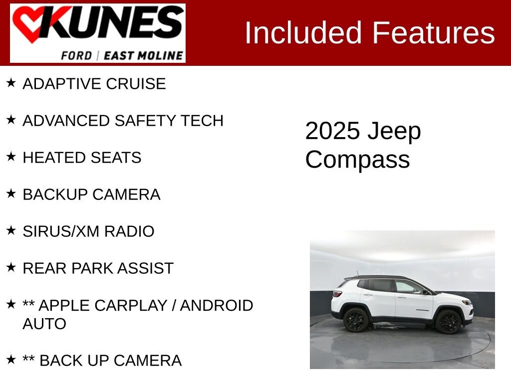Used 2025 Jeep Compass Limited SUV
