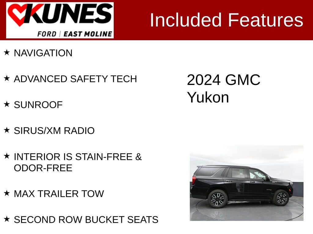 Used 2024 GMC Yukon AT4 SUV