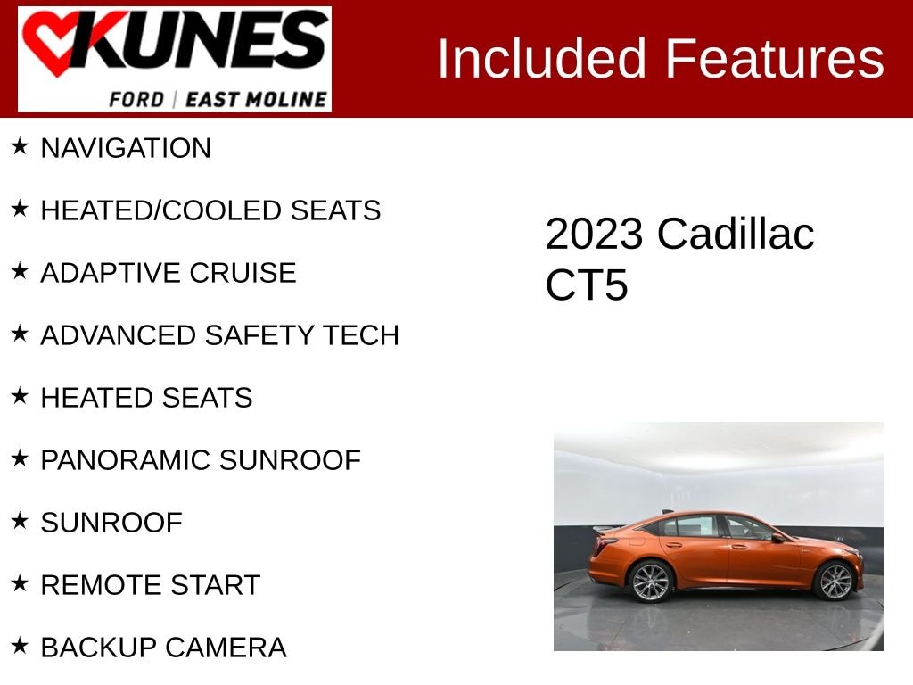Used 2023 CADILLAC CT5-V V-Series Sedan