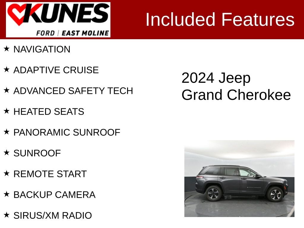 Used 2024 Jeep Grand Cherokee 4xe 4xe SUV