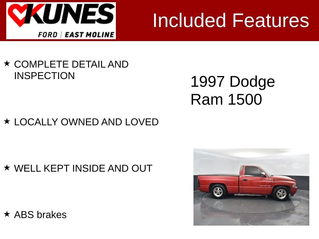 Used 1997 Dodge Ram 1500 LT Truck