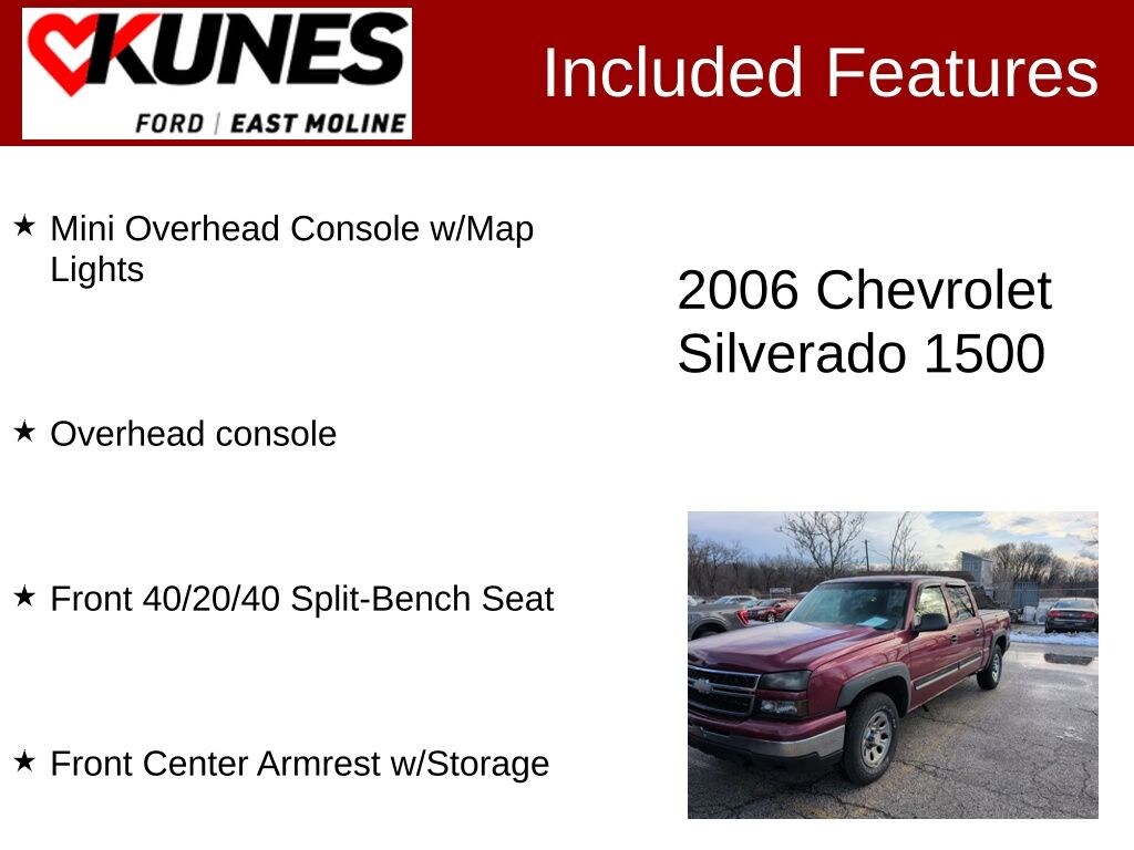Used 2006 Chevrolet Silverado 1500 LS Truck Crew Cab