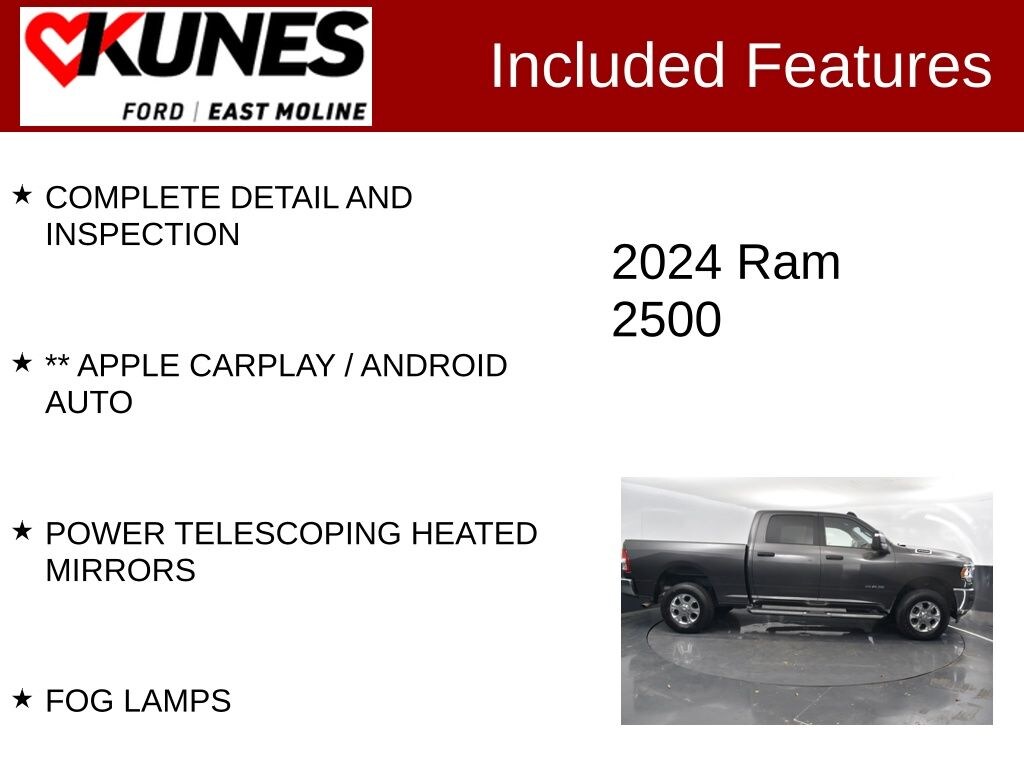 Used 2024 Ram 2500 Big Horn Truck Crew Cab