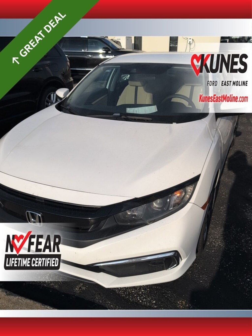 Used 2020 Honda Civic LX Sedan