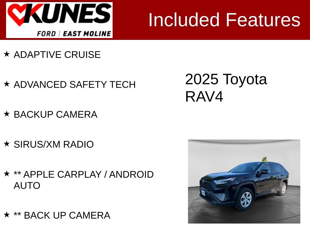 Used 2025 Toyota RAV4 LE SUV