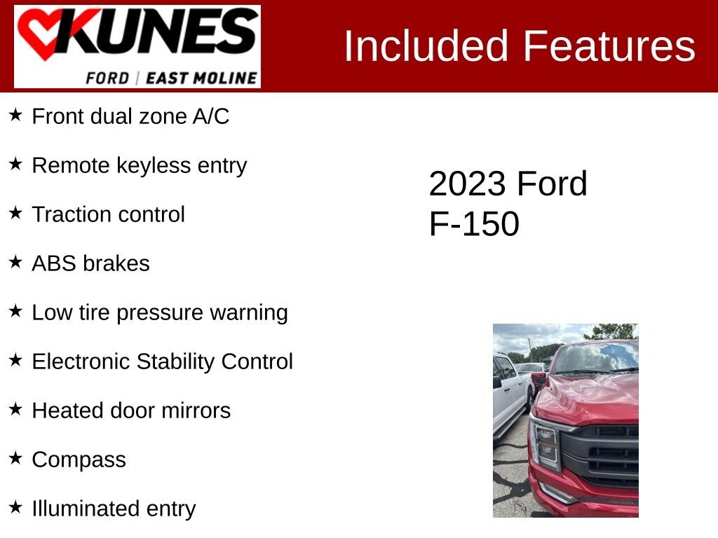 Used 2023 Ford F-150 Lariat Truck SuperCrew Cab