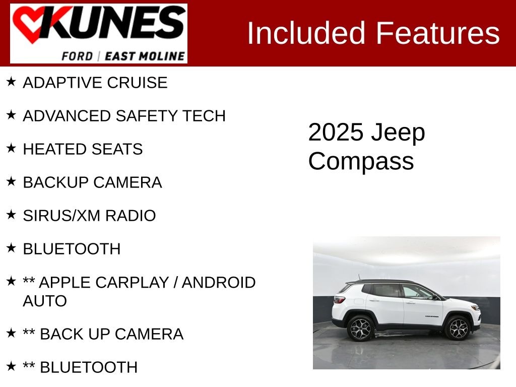 Used 2025 Jeep Compass Limited SUV